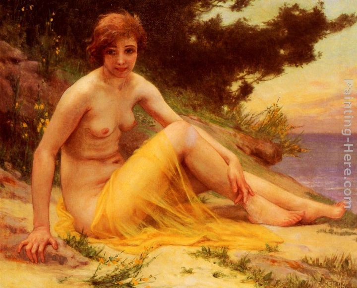 Guillaume Seignac Nu Sur La Plage